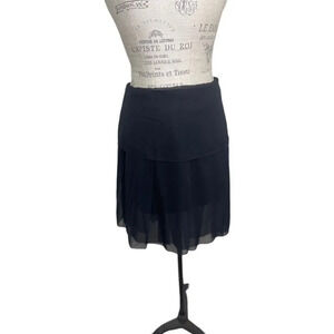 Elie Tahari Silk Layered Skirt Sz 4 EUC